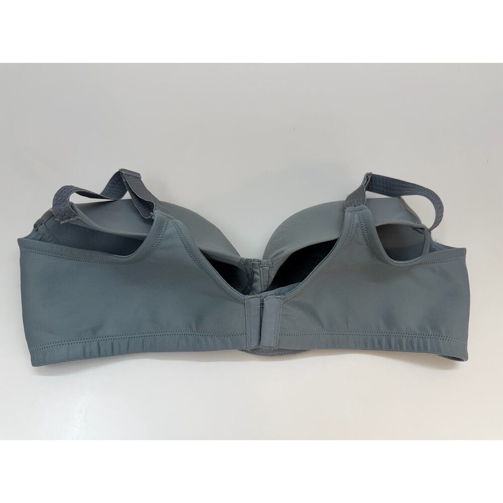 Vanity Fair Womens Bra Size 42C Backs Blue Wireless Adjustable Bra 71330 - Picture 6 of 9